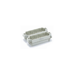Insert HDD, Raccordement à Sertir, mâle, 108 pin, 10A, Polycarbonate, 24B|48B 